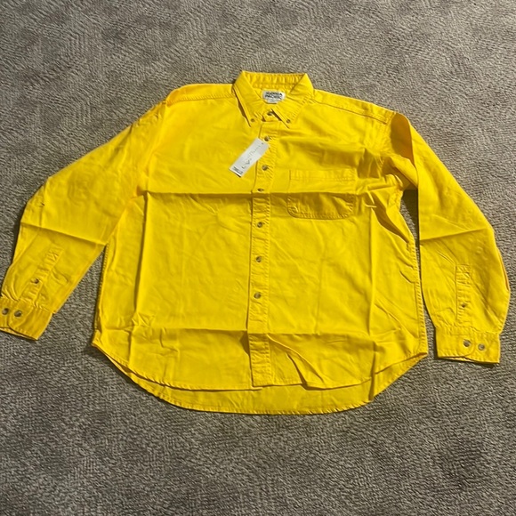 BRIGHT YELLOW SHIRT - Picture 1 of 5